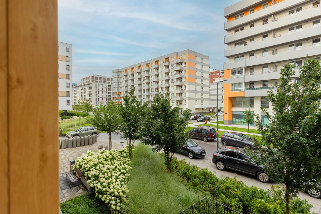 Modern Apartment With Balcony Mokotow Business Centre By Noclegi Renters วอร์ซอ ภายนอก รูปภาพ
