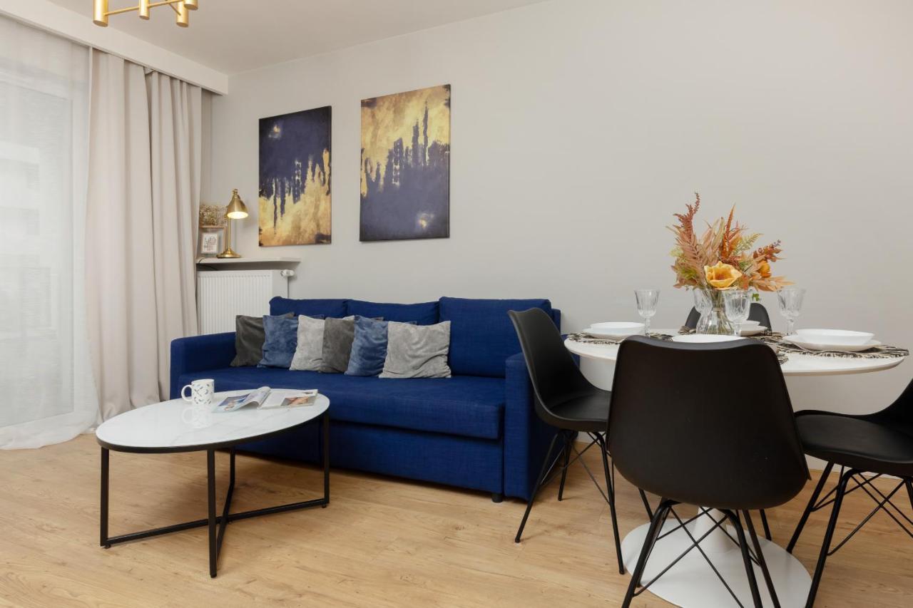 Modern Apartment With Balcony Mokotow Business Centre By Noclegi Renters วอร์ซอ ภายนอก รูปภาพ