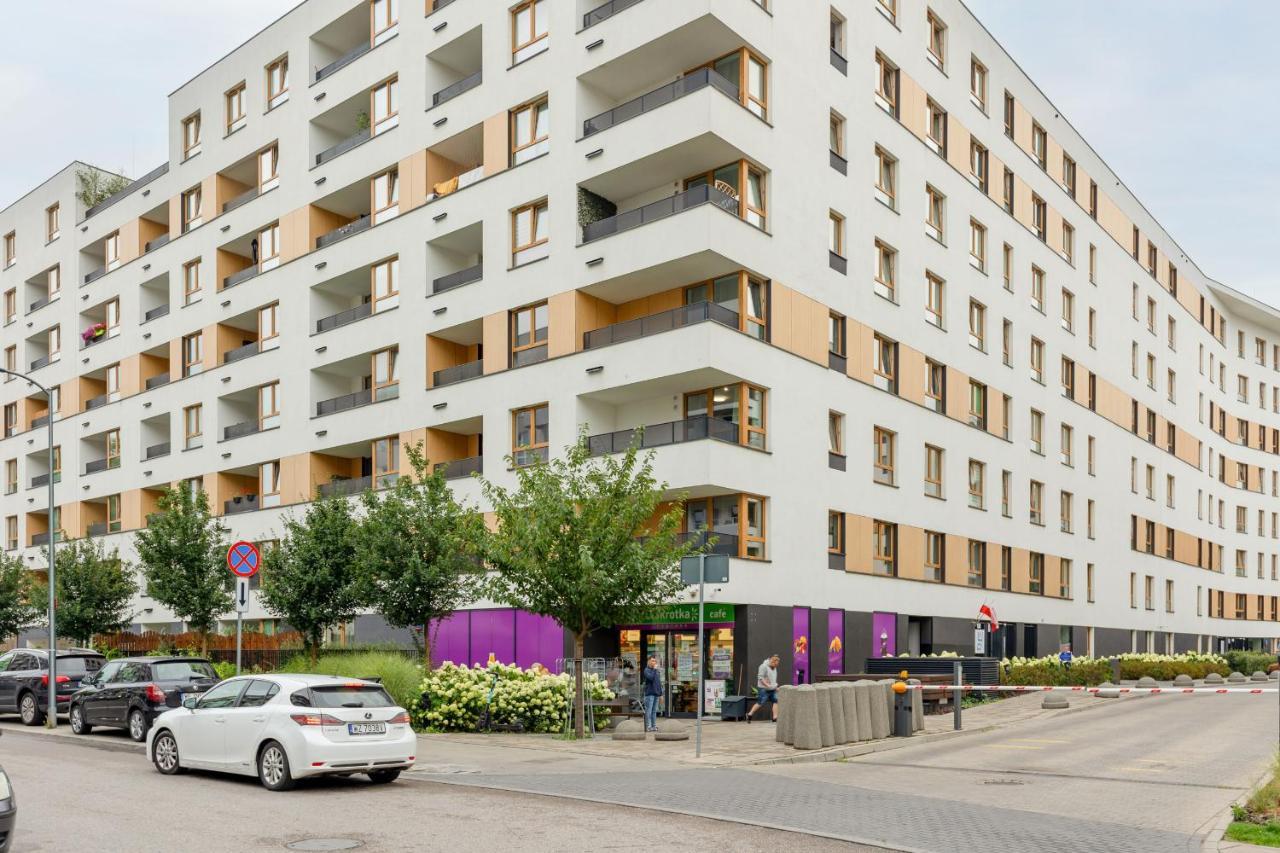 Modern Apartment With Balcony Mokotow Business Centre By Noclegi Renters วอร์ซอ ภายนอก รูปภาพ